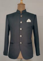 Grey Classic Jodhpuri Suit
