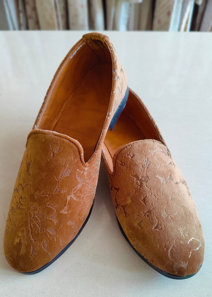 Brown Suede Loafer Shoes for Mens
