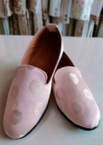 Light Pink Loafer Shoes for Mens