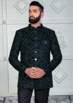 Green Designer Jodhpuri Suit for Mens