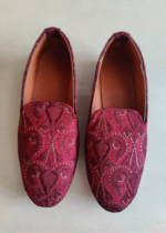 Wine Loafer Shoes for Men